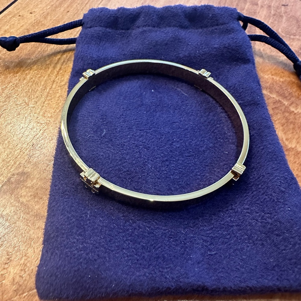 Tory Burch Gold Bangle Bracelet